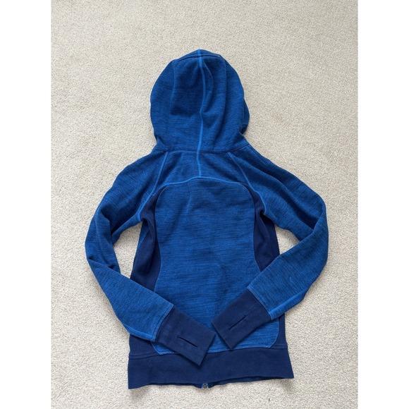 Lululemon Size 2 Scuba Hoodie III Commuter Denim Lakeside Blue Hero Blue - Picture 7 of 9